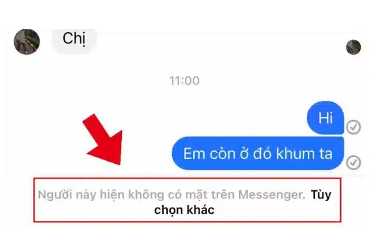 Bạn đã bị chặn tin nhắn