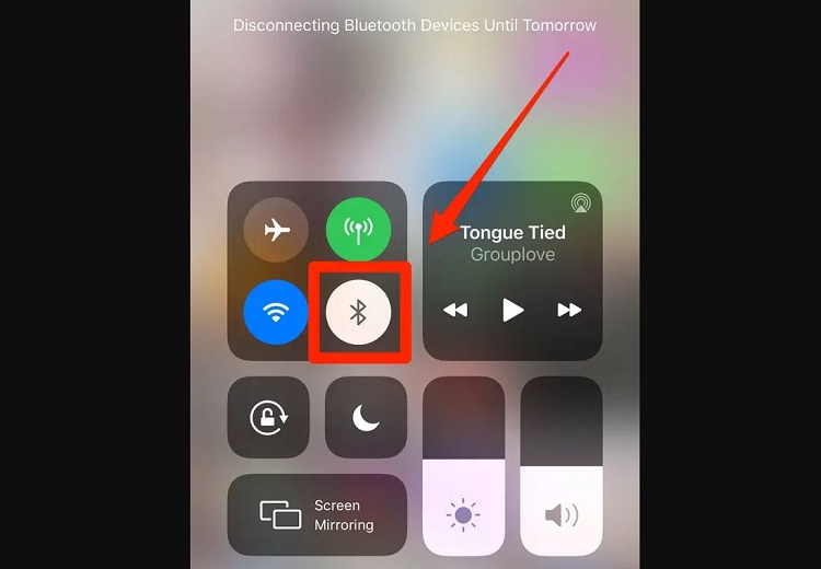 Bật Bluetooth trên iPhone