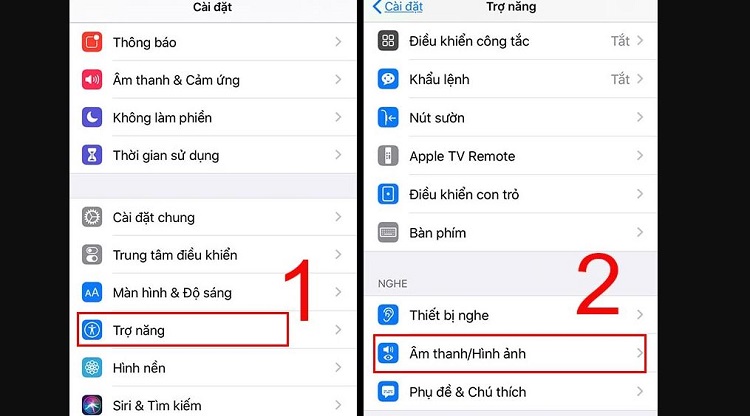 Bật đèn LED cảnh báo trên iPhone 1