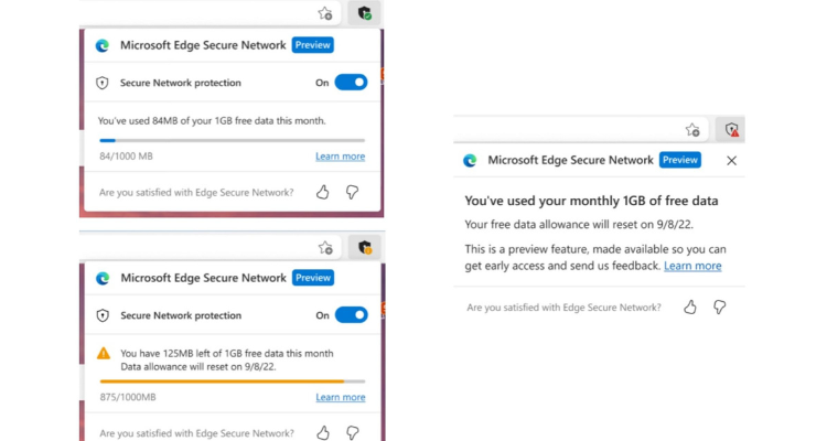 bật khóa chuyển Microsoft Secure Network