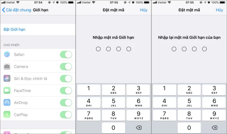 Cách chặn không cho tải ứng dụng trên iPhone