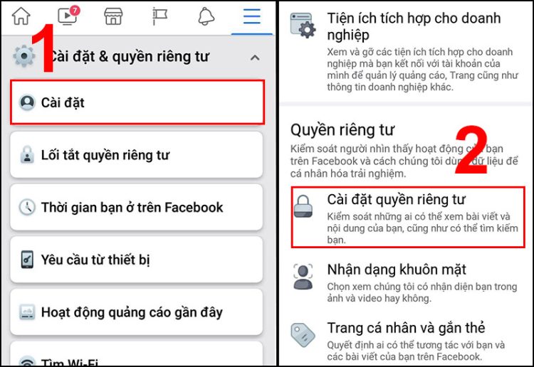 Cách không cho người khác tìm thấy tên Facebook của bạn 2