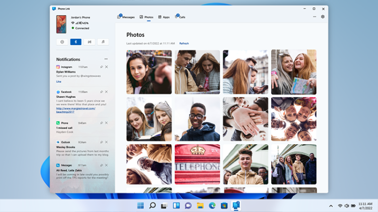 Cách sử dụng Phone Link cho máy tính Windows 10/ 11