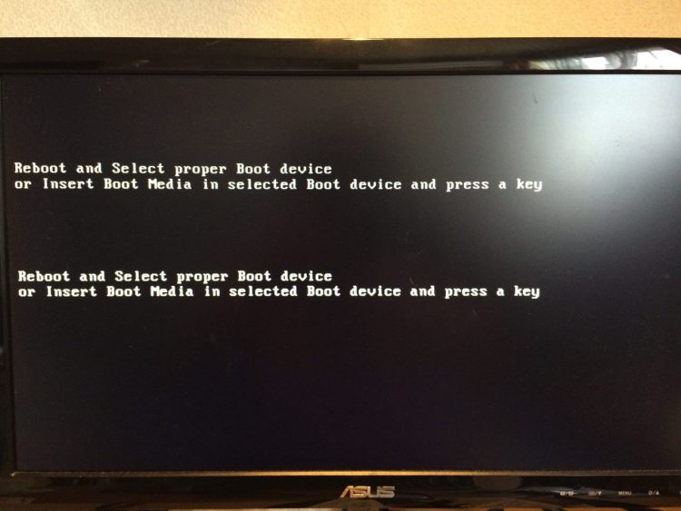 Cách sửa lỗi reboot and select proper boot device trên Windows