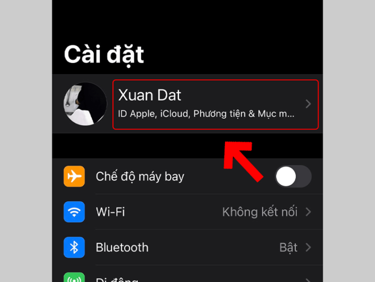 Cách thay đổi số điện thoại iCloud khi mất số điện thoại 1