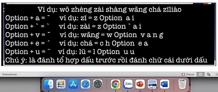 Cách viết dấu phiên âm trong tiếng Trung