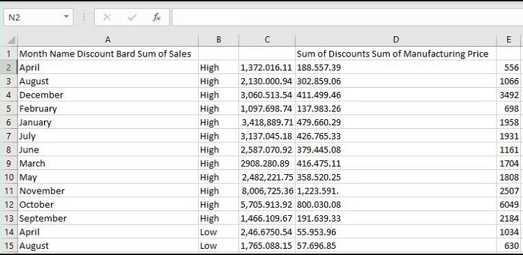 Chuyển ảnh thành bảng trong Excel ở máy tính bước 4