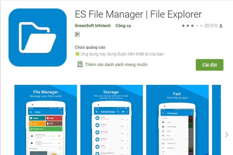 ES File Explorer - Ứng dụng xem mật khẩu Wifi trên iPhone