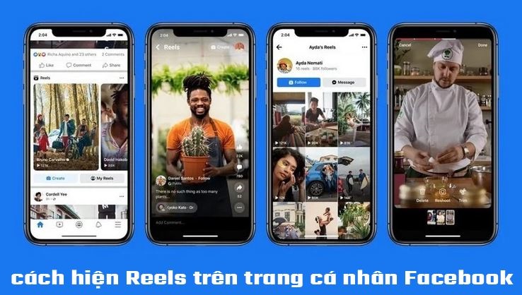 Hướng dẫn cách hiện Reels trên trang cá nhân Facebook