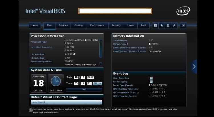 Khắc phục lỗi BIOS UEFI