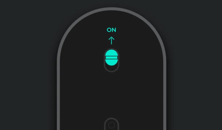 Khởi động chuột không dây Logitech