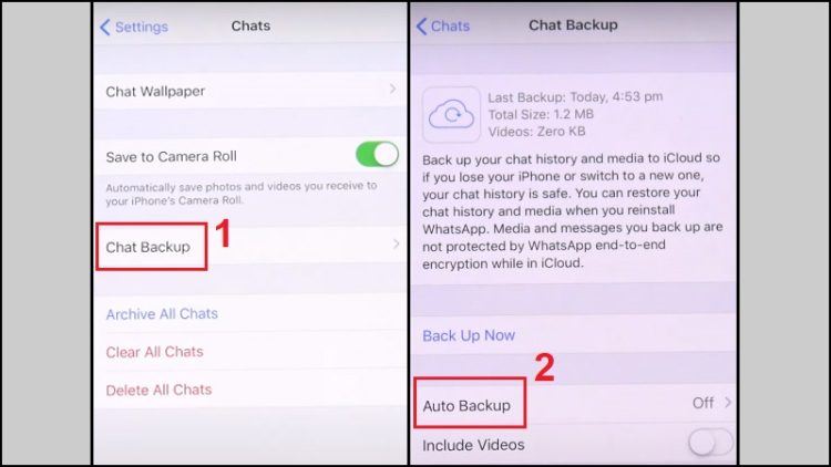 Khôi phục tin nhắn WhatsApp đã xóa trên iPhone 1