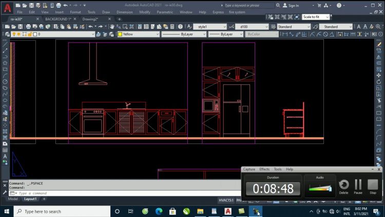 Nguyên nhân dẫn đến lỗi không thấy hình xuất hiện trong khung nhìn layout autocad