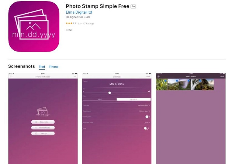 Photo Stamp Simple