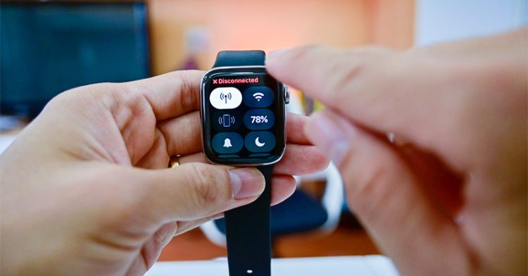 Tại sao không mở được Trung tâm điều khiển Apple Watch