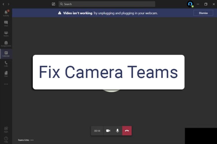 Tại sao Microsoft Team không bật được camera