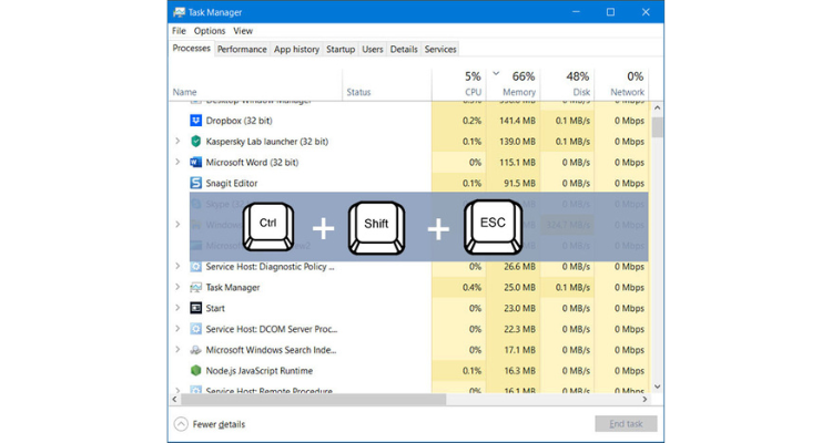 Tắt Adobe Genuine Service Alert thông qua Task Manager