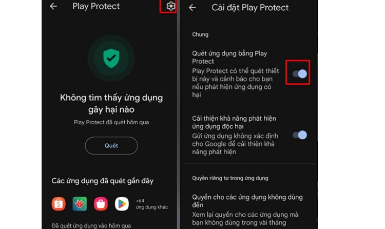 Tắt tính năng Play Protect khi cài file APK trên Android 2