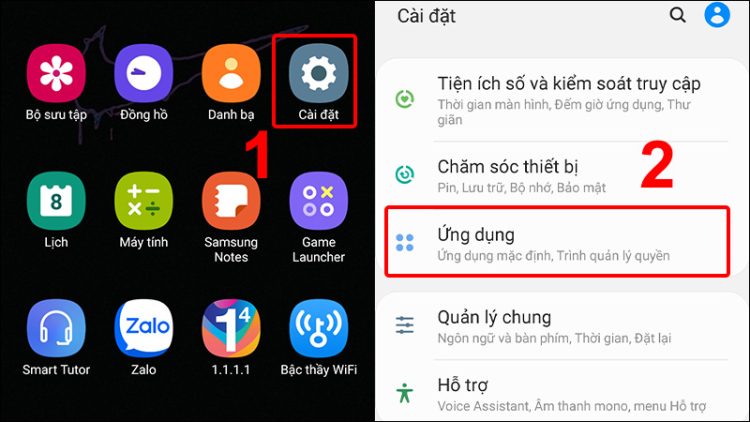 Trao quyền truy cập android1