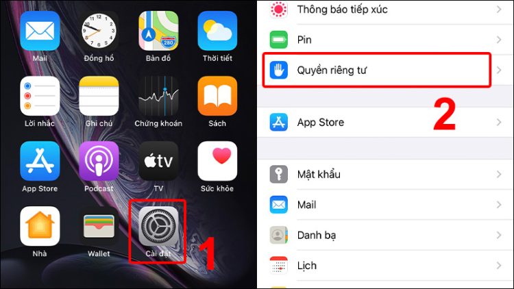 Trao quyền truy cập ios1