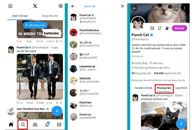 Xem lại video đã xem trên Twitter bằng phương pháp thủ công