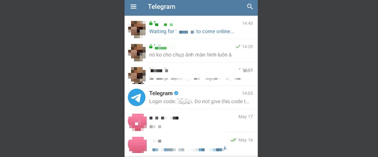 Xem tin nhắn bí mật trên Telegram