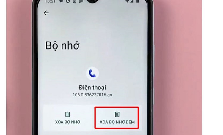 Xóa bộ nhớ đệm