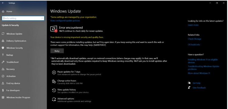 Update Windows